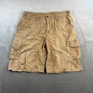Carhartt Tan Cargo Work Shorts Size 38